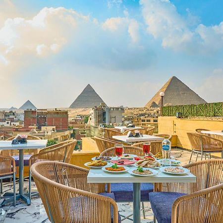 فندق Cleopatra Tower Pyramid View Kafret el-Gabal المظهر الخارجي الصورة